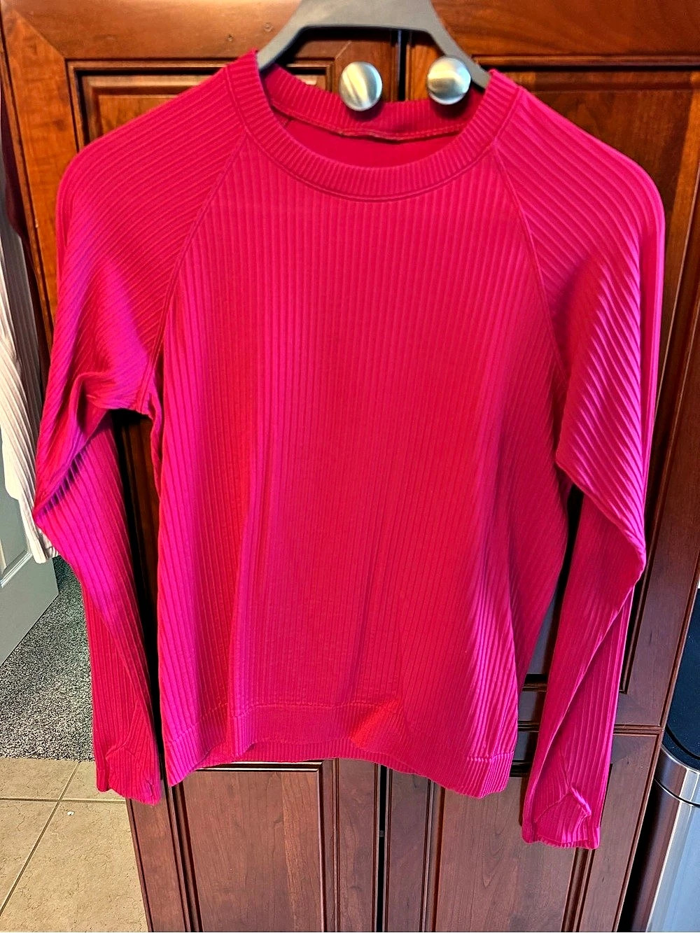 NWOT Lululemon Rest Less Pullover Pink Long Sleeve Top